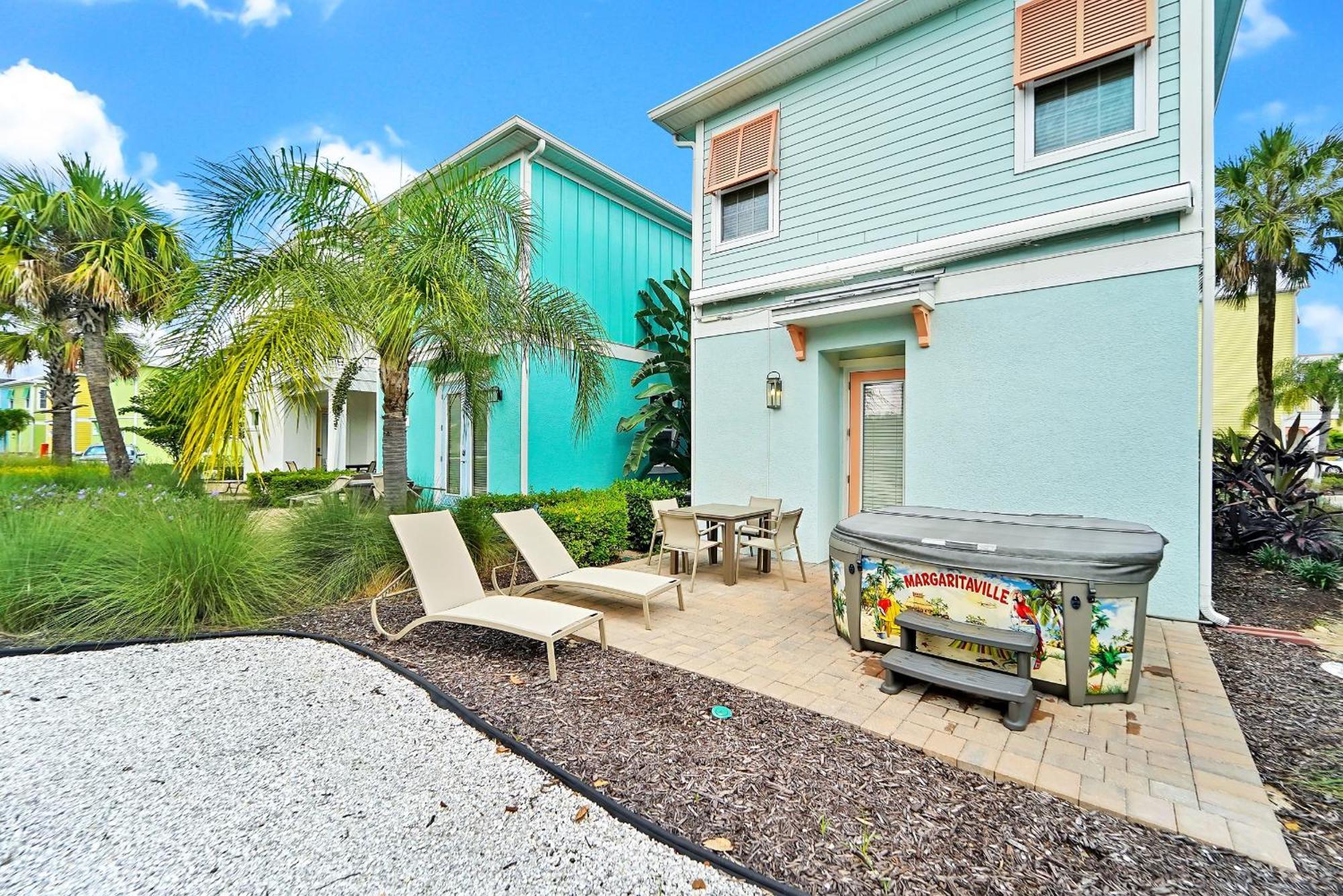 Tequila Sunrise Cottage With Private Hot Tub Near Disney With Margaritaville Resort Island H2O Access - 8008Dr Orlando Ngoại thất bức ảnh